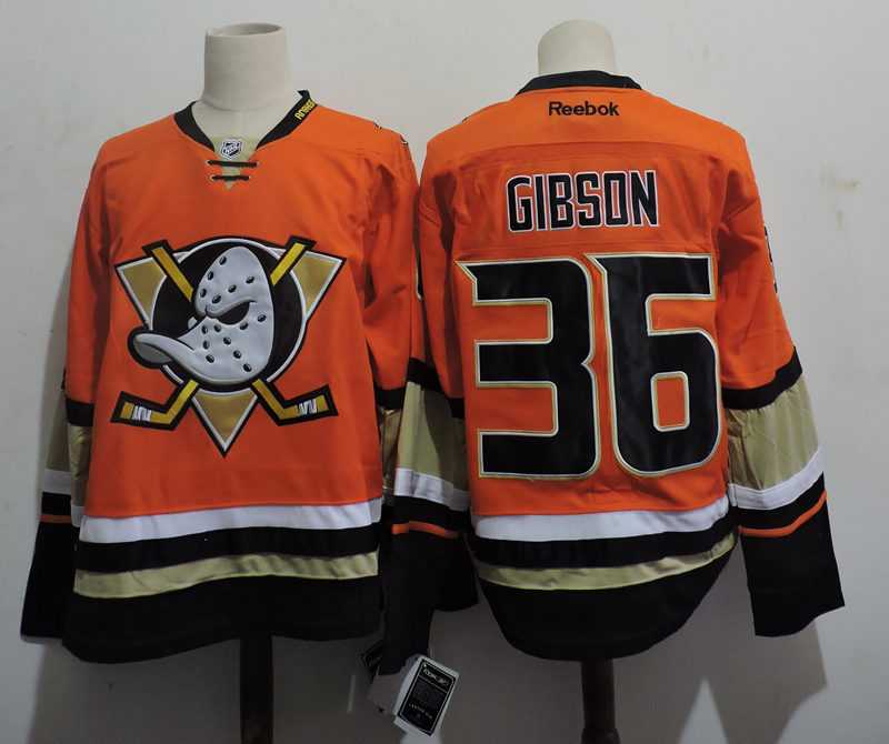 Anaheim Ducks #36 John Gibson Orange Stitched Hockey Jersey,We sell and wholesale Anaheim Ducks #36 John Gibson Orange Stitched Hockey Jersey on line form chian!
